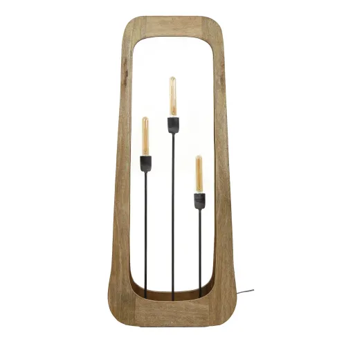 Stehlampe Bas | Mango massiv | Naturfarben