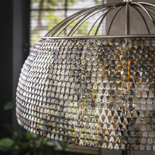 Stehlampe Onix | Metall | schwarz / braun