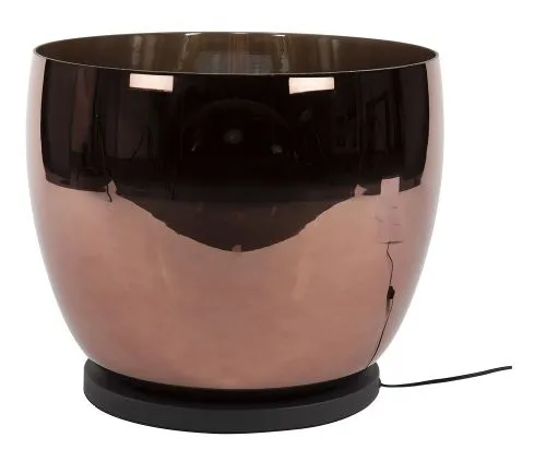 Stehlapme Pad (XXL) | Glas & Metall | Kupferfarbe