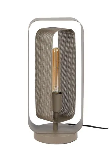 Tischlampe Coust | Metall | beige