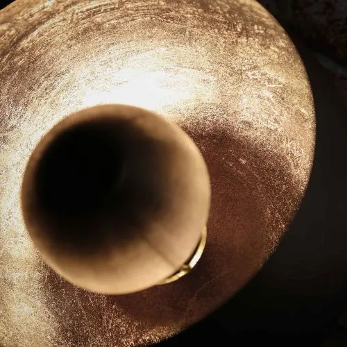 Tischleuchte Seja | Korb | schwarz Nickel | Ø28