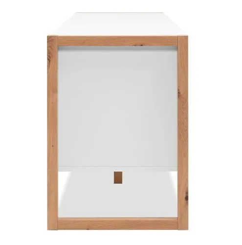 TV-Board Denver | weiß / Artisan Eiche