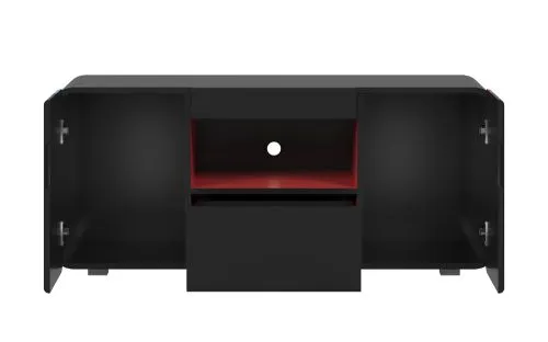 TV-Board Level Up, schwarz, rot, blau – Ansicht 3