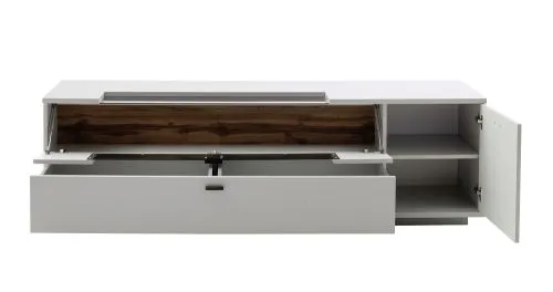 TV-Board Lissabon | Modern White | optional LED Beleuchtung