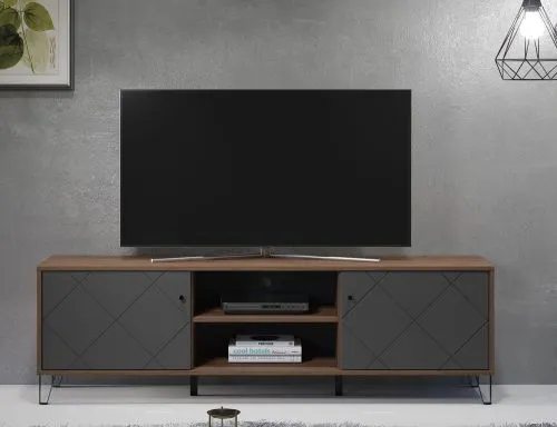 TV-Board Montez | Eiche Kraft Gold / Graphite