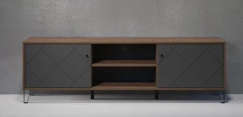 TV-Board Montez | Eiche Kraft Gold / Graphite