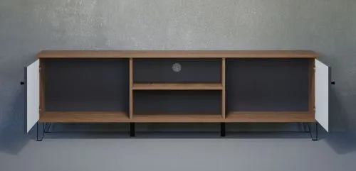 TV-Board Montez | Eiche Kraft Gold / Graphite