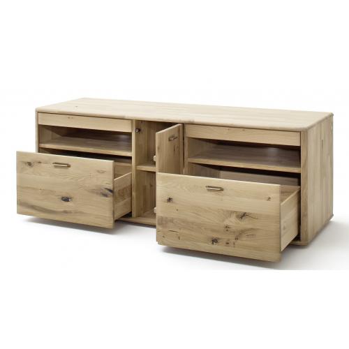 TV-Board Ravello | Balkeneiche Bianco