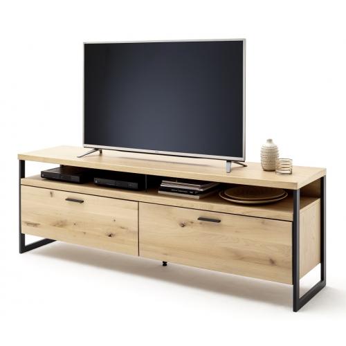 TV-Board Salerno | Balkeneiche / Eiche Bianco