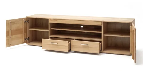 TV-Board Vedura | Kernbuche massiv