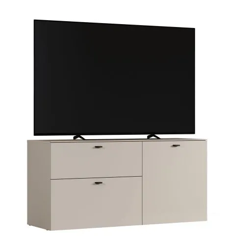 TV Lowboard Bellugi, Cashmere, Evoke Eiche – Ansicht 3