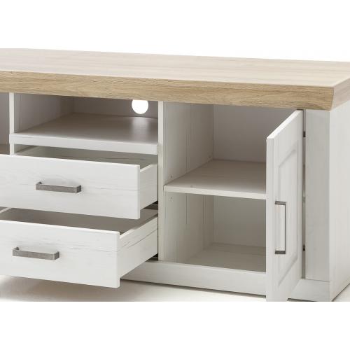 TV-Lowboard I Brixen | Landhaus modern | Pinie Aurelio / Grandson Oak