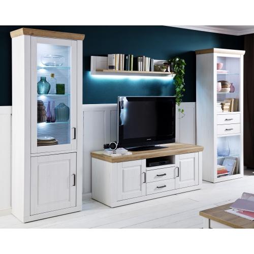 TV-Lowboard I Brixen | Landhaus modern | Pinie Aurelio / Grandson Oak