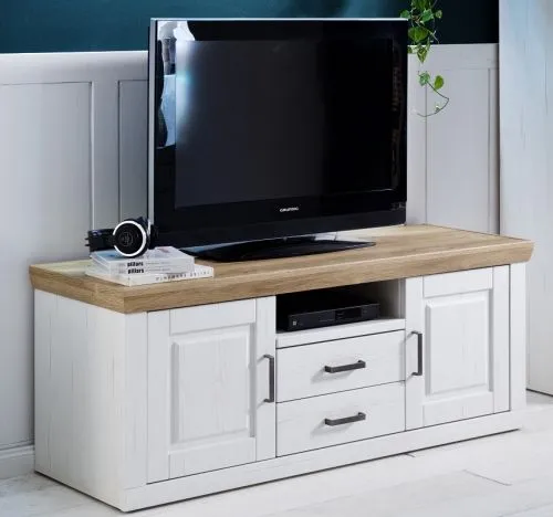 TV-Lowboard I Brixen | Landhaus modern | Pinie Aurelio / Grandson Oak