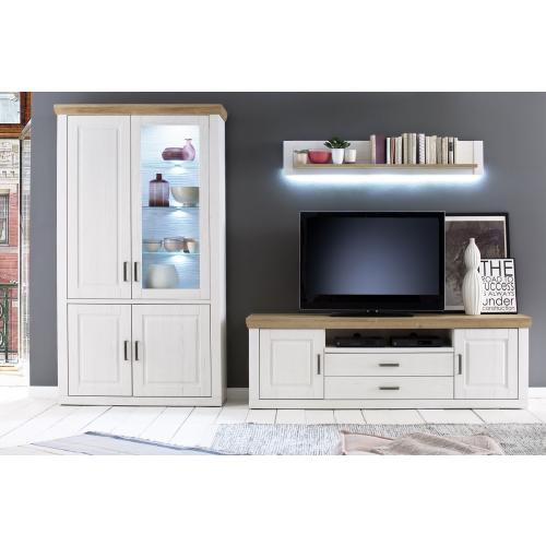 TV-Lowboard II Brixen | Landhaus modern | Pinie Aurelio / Grandson Oak