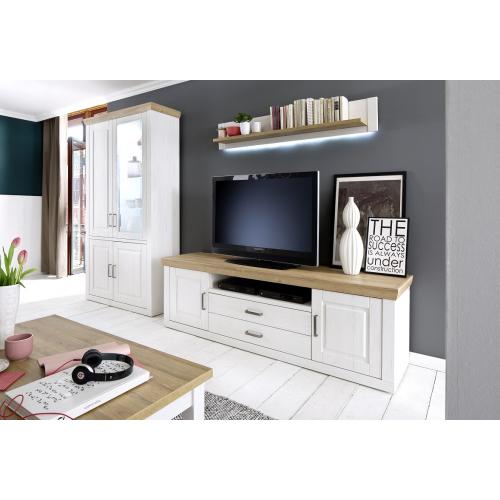 TV-Lowboard II Brixen | Landhaus modern | Pinie Aurelio / Grandson Oak