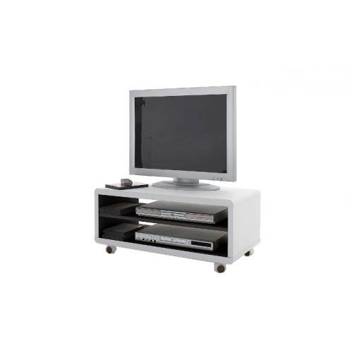 TV-lowboard Jeff | schwarz / weiß | 79 x 39