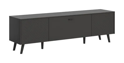 TV-Lowboard Linea | grau