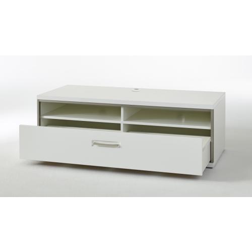 TV-Lowboard Trento | weiß Hochglanz