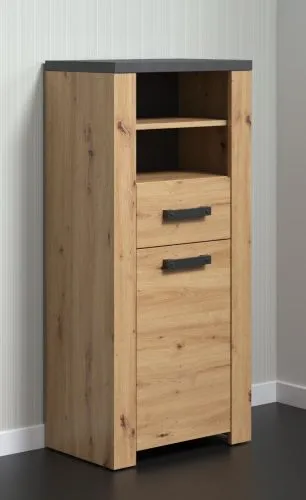 Unterschrank Follow | Artisan Eiche / Matera grau