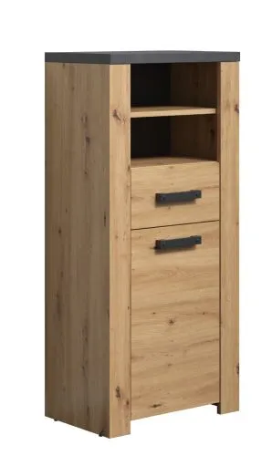 Unterschrank Follow | Artisan Eiche / Matera grau