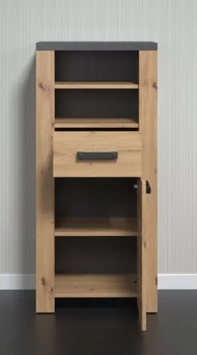 Unterschrank Follow | Artisan Eiche / Matera grau