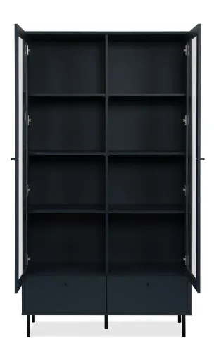 Vitrine Caracas | Navy blau
