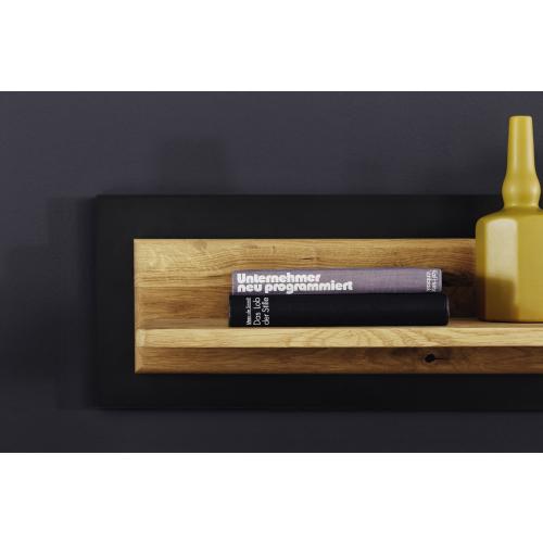 Wandboard Arezzo | Wildeiche / anthrazit