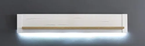 Wandboard Brixen, Weiß Pinie Dekor, Landhausstil – Ansicht 2