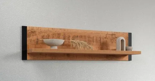 Wandboard Enna, Mango / Schwarz