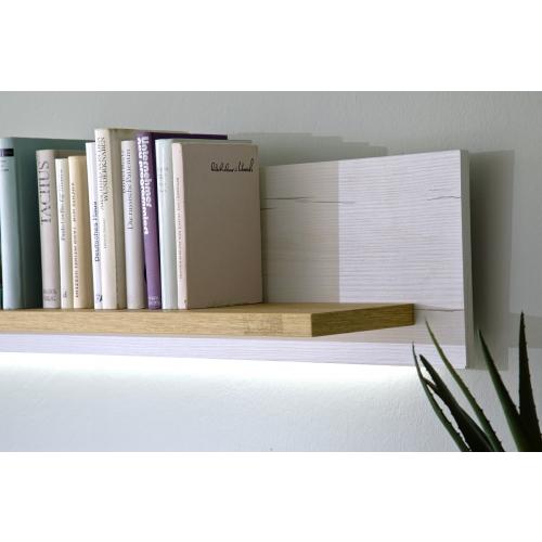 Wandboard Madrid | Pinie Aurelio/ Grandson Oak | LED Beleuchtung