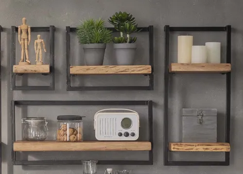 Wandboard Wandregal Shani 4 | Akazie massiv