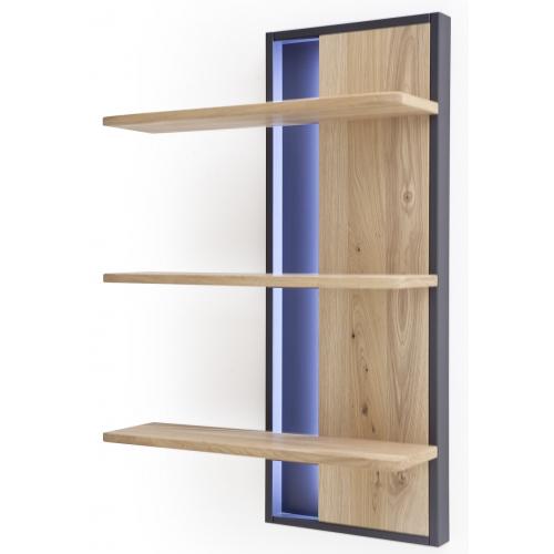 Wandregal Portland | Asteiche Bianco massiv