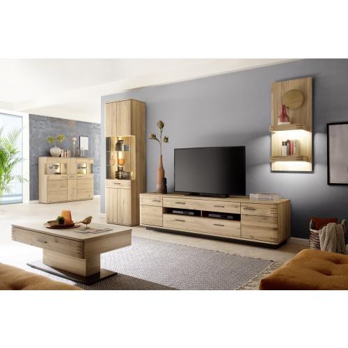 Wandregal Salvador | Eiche Bianco