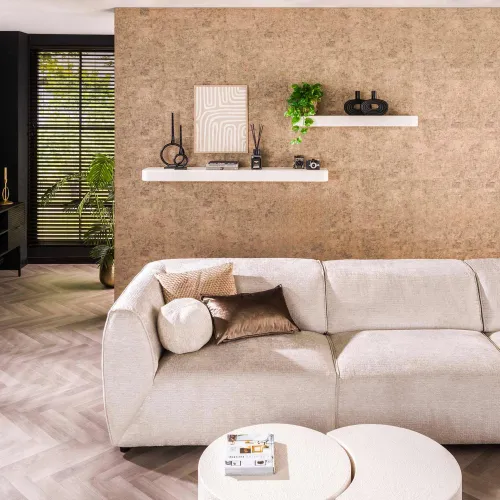 Wandregal Sara | Marmorlook | weiß | 100/150/200 cm | verschiedene Größen