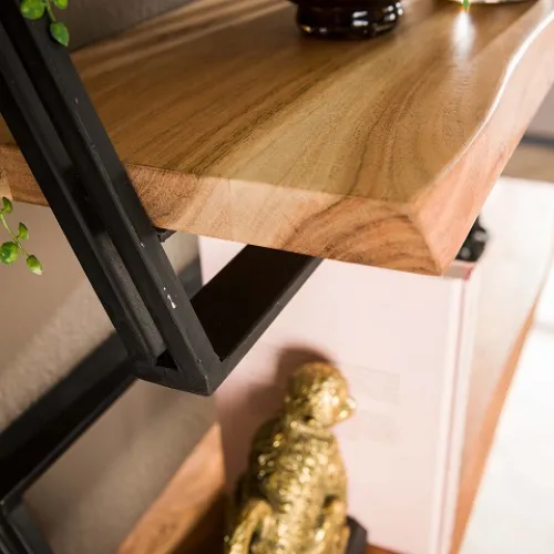 Wandregal Set Dost | 3-teilig | Akazie massiv | naturell