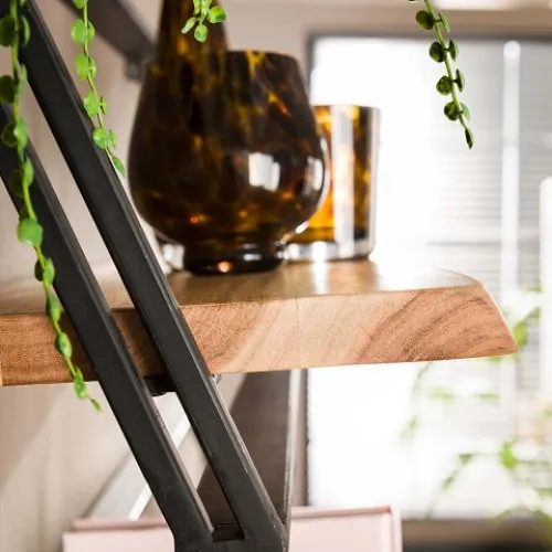 Wandregal Set Dost | 3-teilig | Akazie massiv | naturell