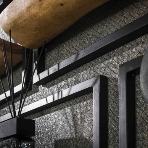 Wandregal Set Shani | 5-teilig | Akazie massiv | Akaziefarben