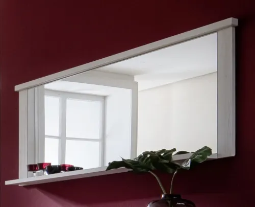 Wandspiegel Georgia | Pinie weiß | Spiegel Landhausstil