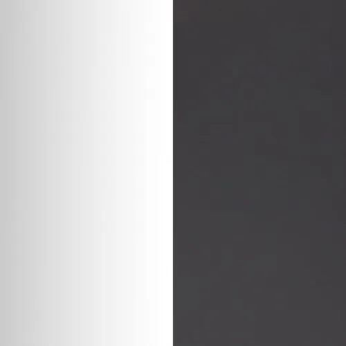 Waschbeckenunterschrank Concept One | weiß / Graphit grau