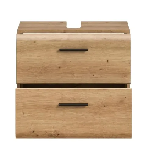 Waschbeckenunterschrank Ice | mit Schubkästen | Artisan Oak