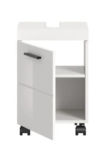 Waschbeckenunterschrank Nova | weiß Hochglanz