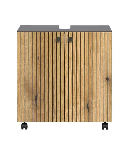 Waschbeckenunterschrank Pure Bliss 1, Evoke Eiche Dekor – Ansicht 3