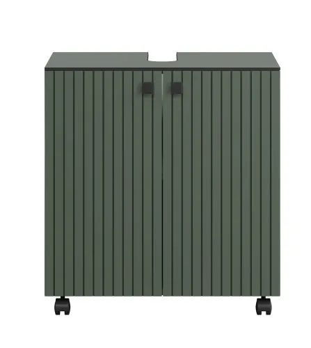 Waschbeckenunterschrank Pure Bliss 1, Grün Dekor – Ansicht 3