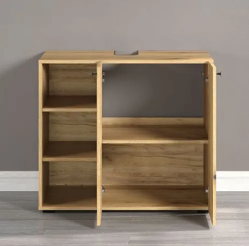 Waschbeckenunterschrank Pure Bliss 2, Evoke Eiche Dekor – Ansicht 4