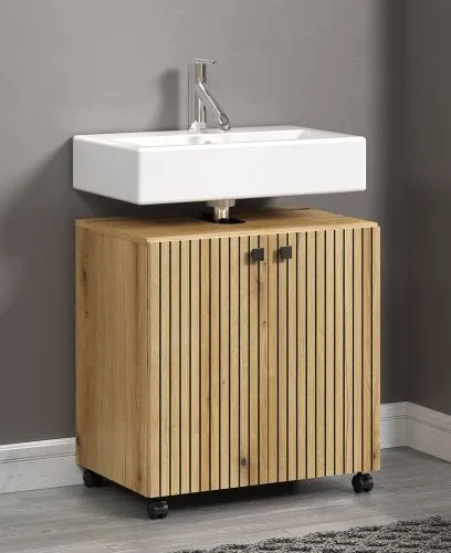 Waschbeckenunterschrank Pure Bliss | Evoke Eiche | 60 cm