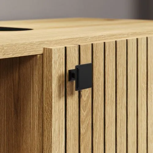 Waschbeckenunterschrank Pure Bliss | Evoke Eiche | 80 cm x 64 cm x 42 cm