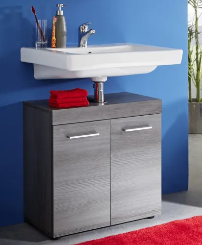 Waschbeckenunterschrank Runner | Waschtisch | rauchsilber