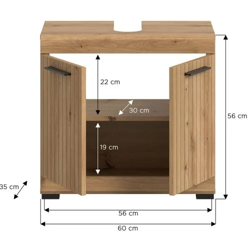 Waschbeckenunterschrank Scout | Artisan Eiche