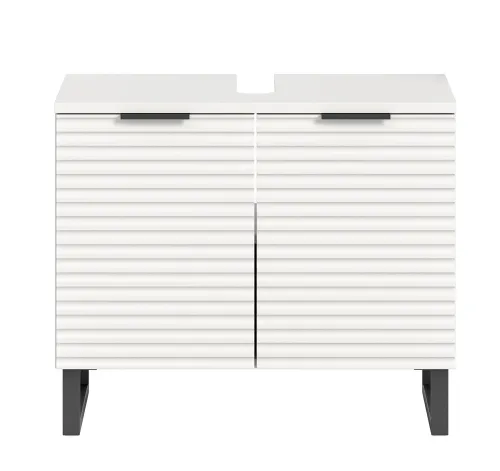 Waschbeckenunterschrank Waschtisch Riff | weiß